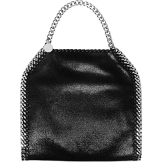 Stella McCartney Shaggy Kedja Trim Handväska Med Logotyp - Black
