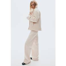 H&M White Coats H&M Ladies White Pea Coat - White