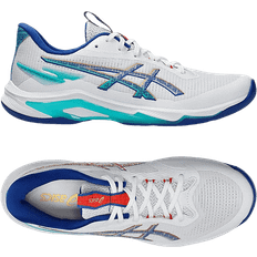 Men - White Volleyball Shoes Asics Netburner Ballistic FF 4