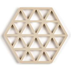 Silikon Grytunderlägg Zone Denmark Triangle 23 cm Beige Grytunderlägg 16cm
