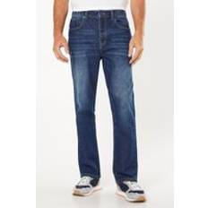 Bootcut - Men Jeans Burton Mens Dark Wash Bootcut Fit Jean