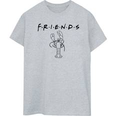 Lobster Heather Boyfriend Fit T-Shirt - Grey