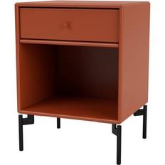 Montana Furniture Dream with Legs Hokkaido/Black Bedside Table 30x35.4cm
