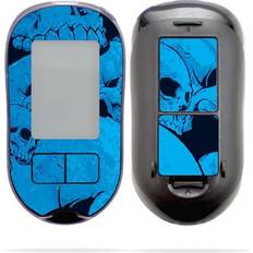 Controller Decal Stickers MightySkins Accavpl Blue Skulls Skin