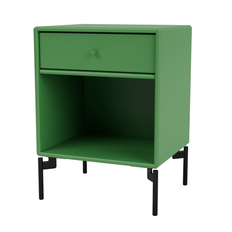 Montana Furniture Dream with Legs Parsley/Black Bedside Table 30x35.4cm