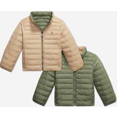 Polo Ralph Lauren Boys Reversible Puffer Jacket - Beige
