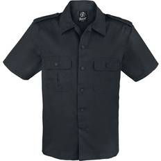 Brandit 1/2 Sleeve US Shirt - Black