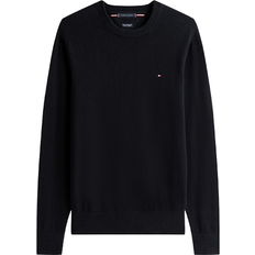 Tommy hilfiger strik Tommy Hilfiger Pima bomulds kashmir strik Sort