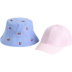 Checkered Accessories Tu Cherry Bucket Hat Cap 2-pack - Denim (tuc145567690)
