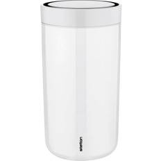 Transparent Termokopper Stelton To Go Click Rejsekrus 20 cl Rustfrit Stål Termokop 20cl