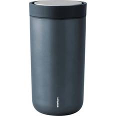 Stelton To Go Click Dark Blue Metallic Travel Mug 20cl