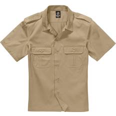 Brandit 1/2 Sleeve US Shirt - Beige