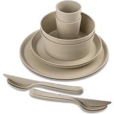 Koziol Connect Helsinki Nature Desert Sand Dinner Set 10pcs