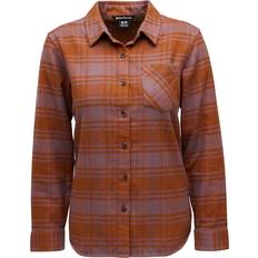 Black Diamond Skjorter Black Diamond Project Flannel Skjorte Damer - Dark Mauve-clay