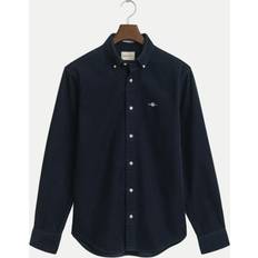Gant Överdelar Gant Regular Fit Corduroy Shirt - Blue