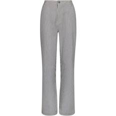 Neo Noir Bukser & Shorts Neo Noir Zuzan Stripe Pants - Chocolate Brown