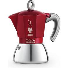 Bialetti Moka Induction 4 Cup Red