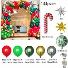 Doqaus Christmas Balloon Garland Arch Kit