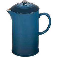 Coffee Presses Le Creuset Stoneware Coffee Press 1L Deep Teal