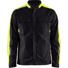 Blåkläder 4444-183 Industry Jacket Stretch - Black/Hi-Vis Yellow
