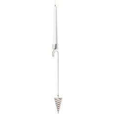 Hanging Christmas Tree Candleholders Georg Jensen 2025 Candle Holder Palladium-Plated Zinc Alloy Christmas Tree Candleholder