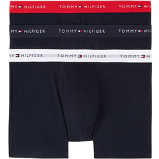 Tommy Hilfiger Underwear Tommy Hilfiger Men Signature Logo Waistband Boxer Briefs 3-pack - Red/White/Navy Blue