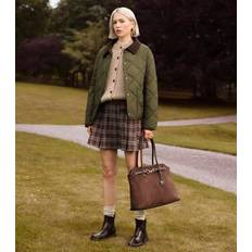 New Look Women Outerwear New Look Corduroy Collar Quilted Jacket - Khaki Green
