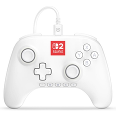 PowerA Switch 2 Kablet Controller Til Nintendo Switch 2 Med Lumectra Hvid