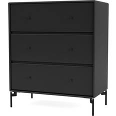 Montana Furniture Carry Black 05 Svartlackade Ben Byrå 69.6x82.2cm