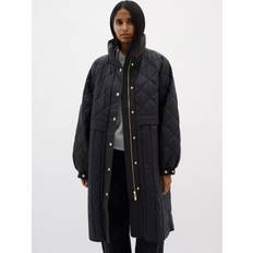 Karmeliw Coat Jakker Uld Høj Hals - Black