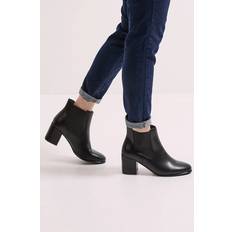 Faux Leather - Women Chelsea Boots Dorothy Perkins Black Chelsea Boots Womens - Black