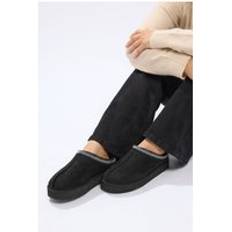 Imiteret læder Hjemmesko Yours Curve Extra-Wide Fit Fur Mules
