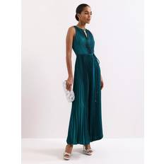 Phase Eight Simara Pleated Maxi Dress - Green