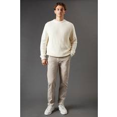 Natural Trousers Burton Mens Slim Fit Chino Trousers - Natural