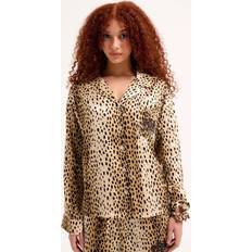 Juicy Couture Underwear Juicy Couture Tamzin Satin Cheetah Print Pyjama Set - Multi