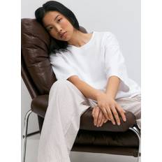 T-shirts Gina Tricot Topp Basic Oversized Tee - Vit