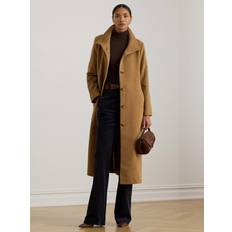 Ralph Lauren Outerwear Ralph Lauren Wool Rich Funnel Neck Coat - Camel