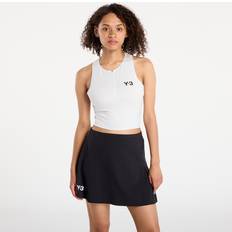 Cut-Out Tank Tops Y-3 Crop Tennis Pro Cropped Tank Top - Grey