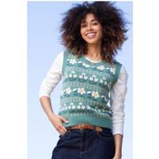 GOTS (Global Organic Textile Standard) Tank Tops Kite Knit Tank Top Tolpuddle - Green