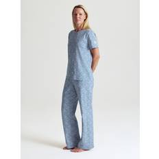 Adult Sleepwear on sale Polarn O. Pyret Liberty Floral Print Pyjama Set - Blue