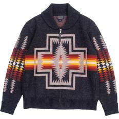 Harding Zip Front Lambswool Jumper