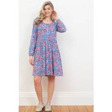 GOTS (Global Organic Textile Standard) Dresses Kite Harbour Jersey Dress - Blue