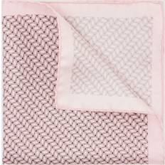 Pink Handkerchiefs Reiss Ottavio Geo Chain Detail Pocket Square - Soft Pink