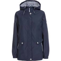 Natural Rain Clothes Trespass Waterproof Jacket Flourish Mixed Navy