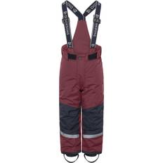 Didriksons Genbrugsmaterialer Overtræksbukser Didriksons Idre Kids Overtræksbukser Anemon Red 110 cm - Red