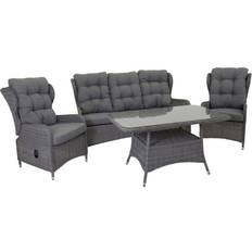 Aluminium Loungeset Venture Design Washington Loungeset, 1 Bord inkl. 2 Stolar & 1 Soffor