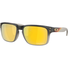 Oakley Holbrook Polarized Solbriller - Black/Grey