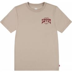 Beige T-shirts Levi's Pepper Galloping Free Tee 10 År - White