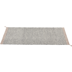 Muuto Ply Matta 80x200 cm Svart/Vit Svart, Vit, Multifärgad cm