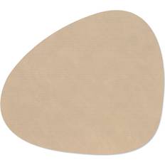 Bordstabletter Lind DNA Corduroy Curve L Sand Bordstablett Beige
